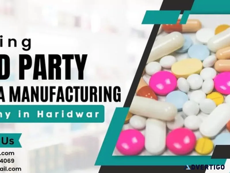 Third party manufacturing pharma company in haridwar