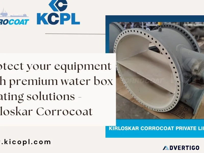 Protect your equipment with premium water box coating solutions