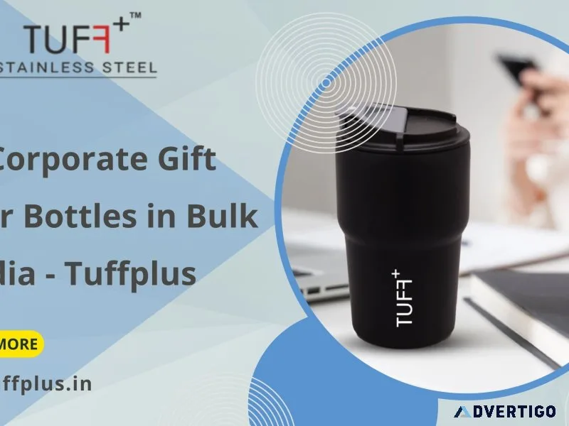 Buy corporate gift water bottles in bulk in india - tuffplus