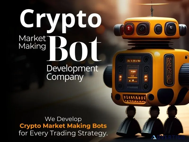 Crypto market making bot development services