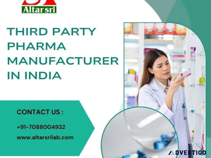Third party pharma manufacturers in india