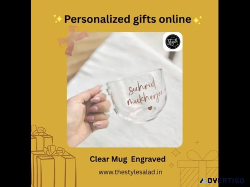 Buy personalized gifts online for unforgettable moments