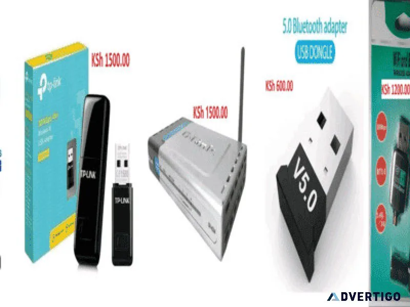 New usb bluetooth and wifi dongles