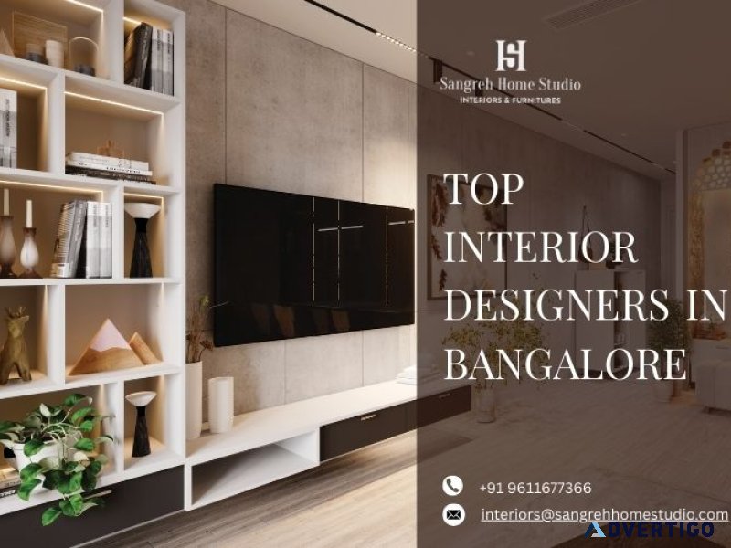Top interior designers in bangalore | sangrehhome