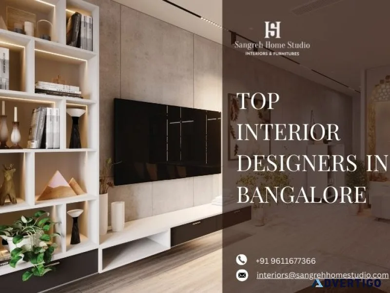 Top interior designers in bangalore | sangrehhome