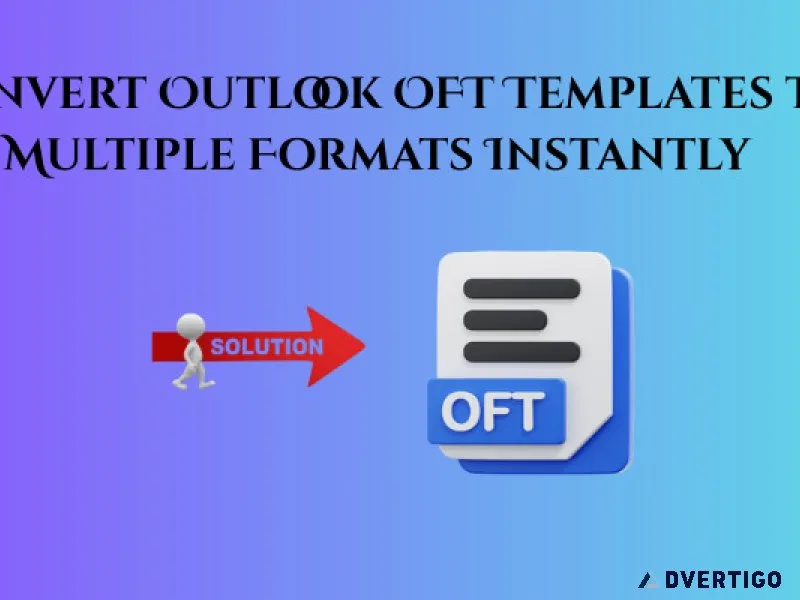 Convert outlook oft templates to multiple formats instantly