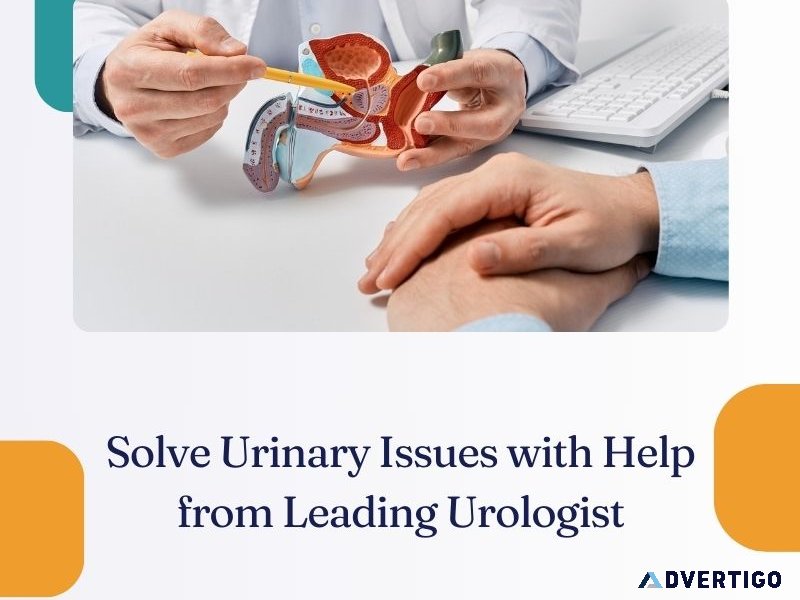Solve urinary issues with help from leading urologist