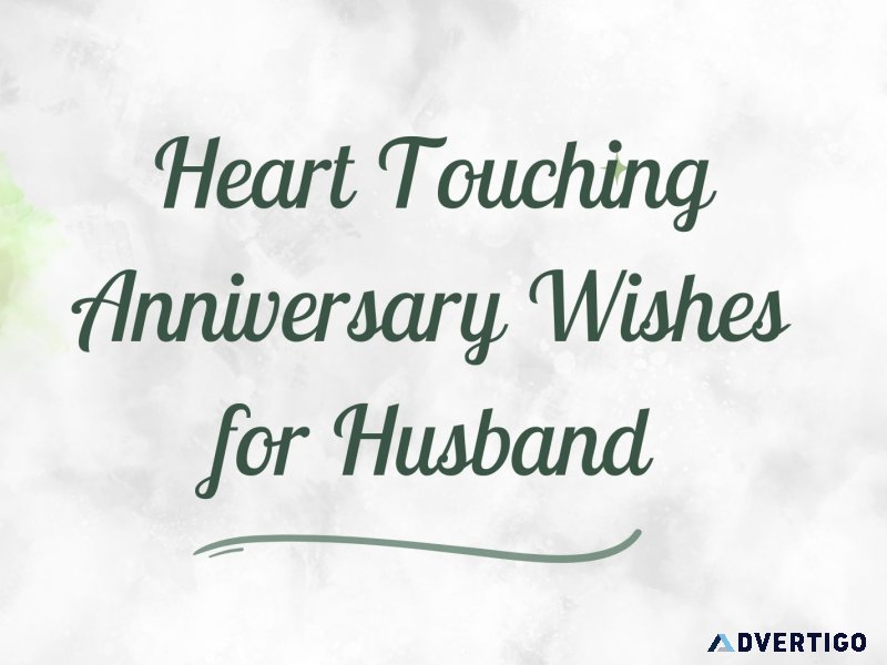 Heart Touching Anniversary Wishes for Husband