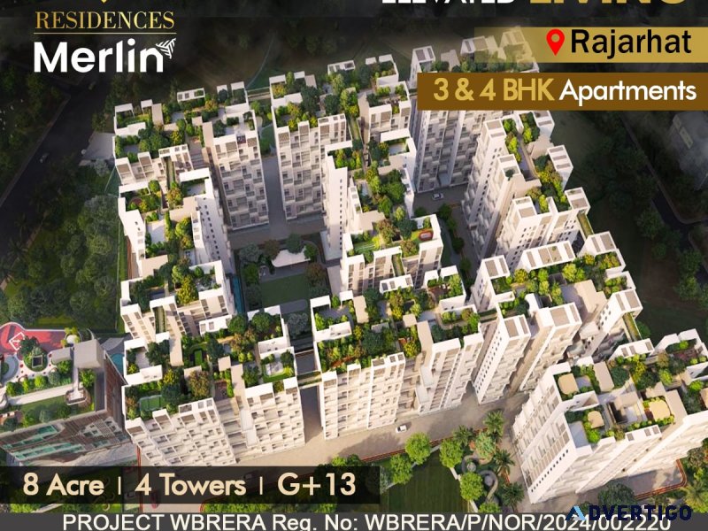 3 & 4 bhk apartments at f residences kolkata