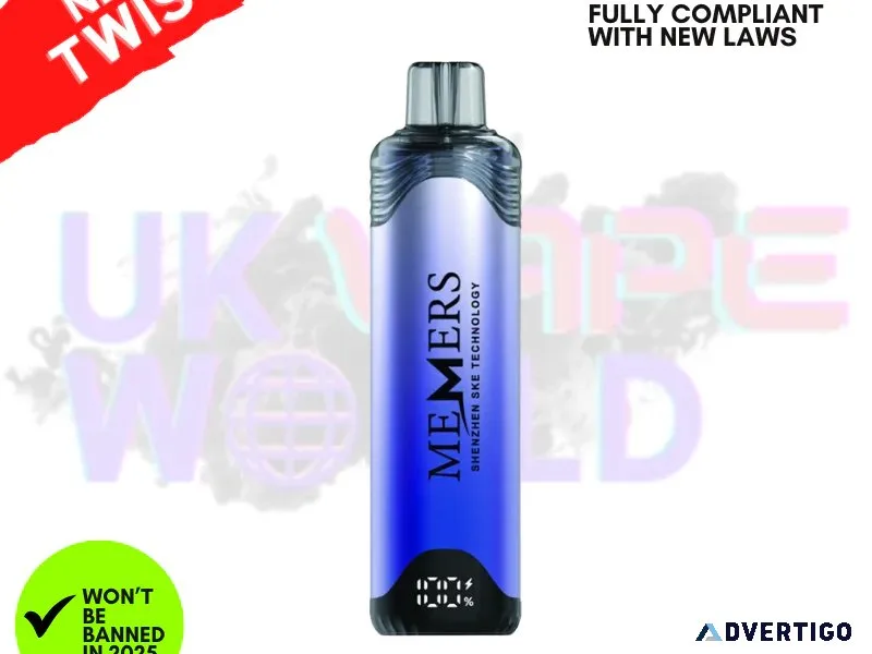Buy memers 10k vape kit bold flavour smooth hits pre-filled pod