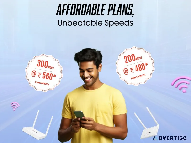 Best wifi & broadband plans in nashik – connect today