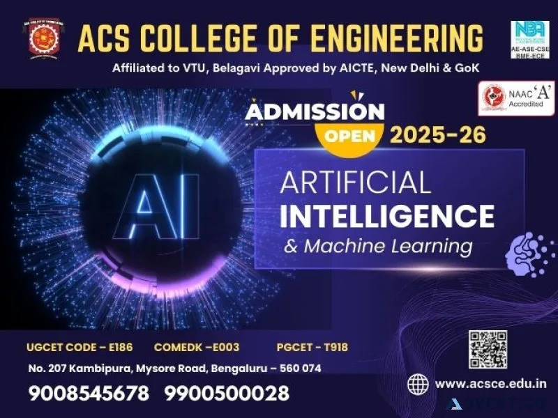 Ai & ml | admission open for 2025-26 | best engineering college