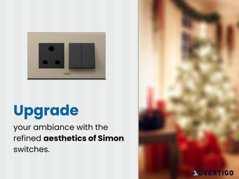 Upgrade your home with premium modular switches