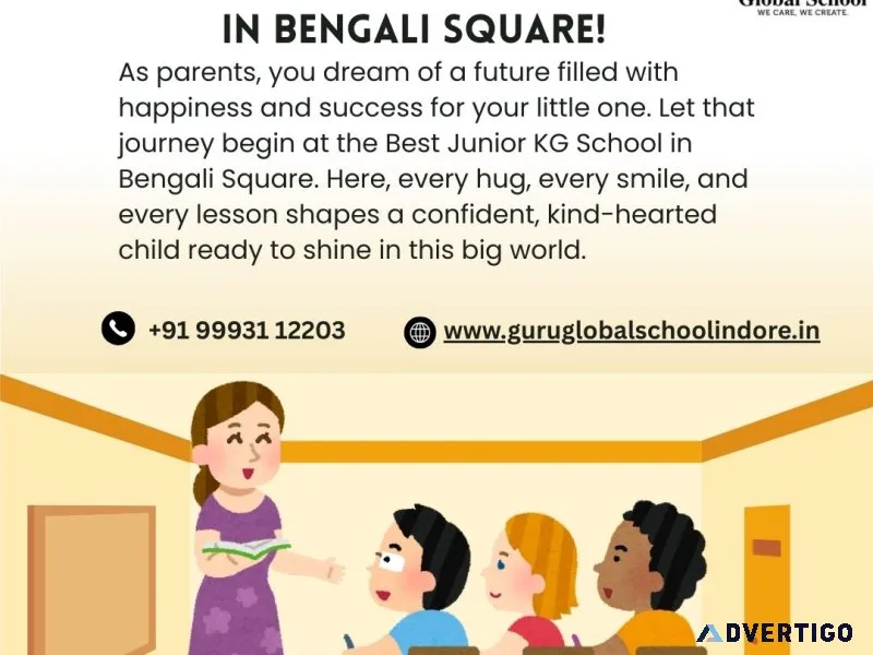 Junior kg school in bengali square with holistic learning 