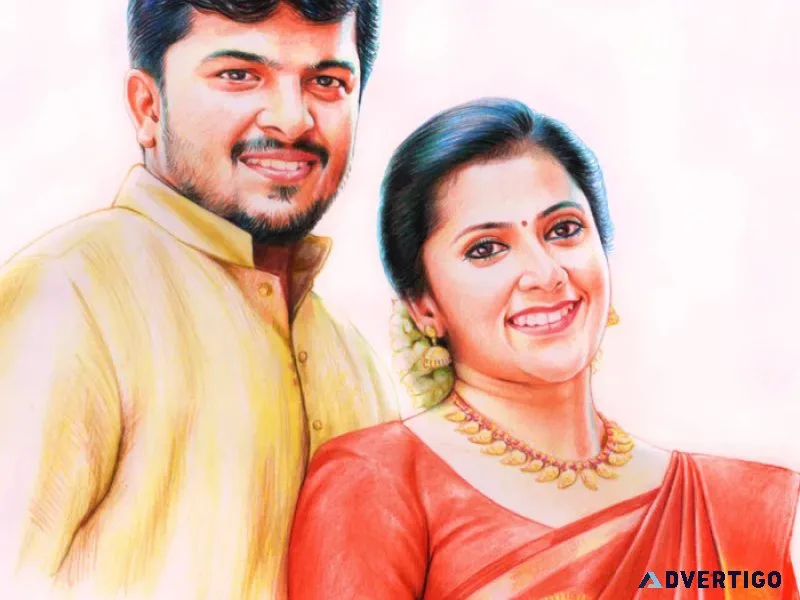 Custom portrait sketches – unique and handcrafted art