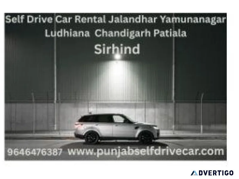 Self drive car rental sirhind 9646476387