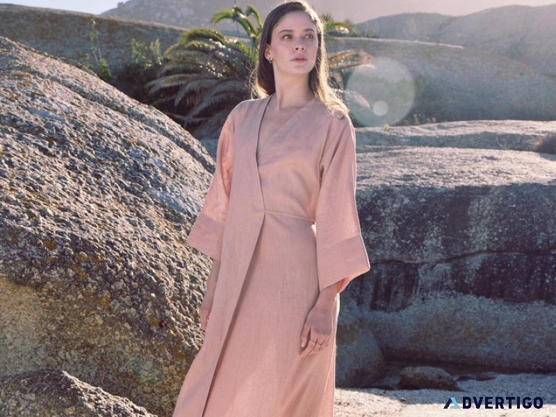 Pure linen summer dresses – eco-friendly & chic
