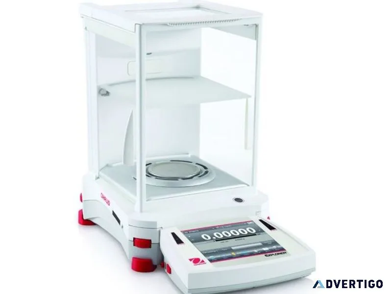 High-precision analytical scales for laboratory use