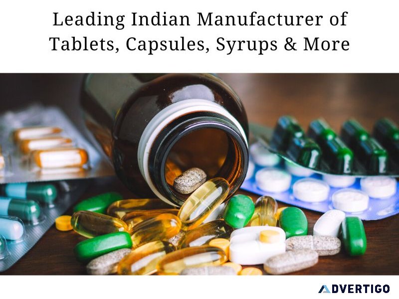 Leading indian manufacturer of tablets, capsules, syrups & more
