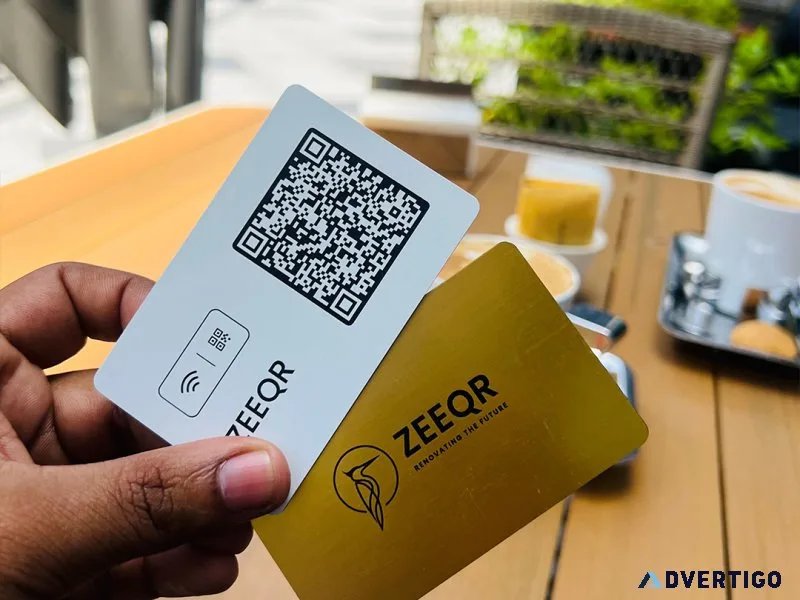 Zeeqr nfc business card