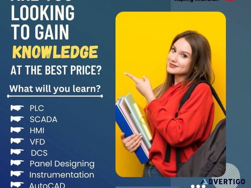 Career oriented industrial automation training with guarantee jo