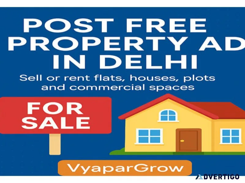 Where to list rental property for free in delhi