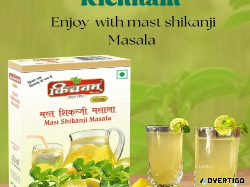 Buy shikanji masala online – ayurvedic summer drink for digestio