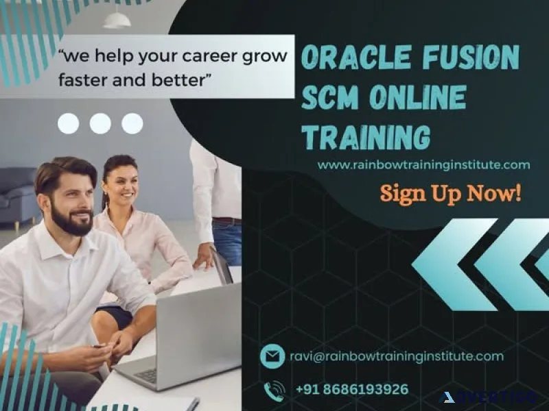 Oracle fusion scm online training - rainbow training institute