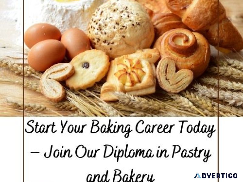 Start your baking career today – join our diploma in pastry and