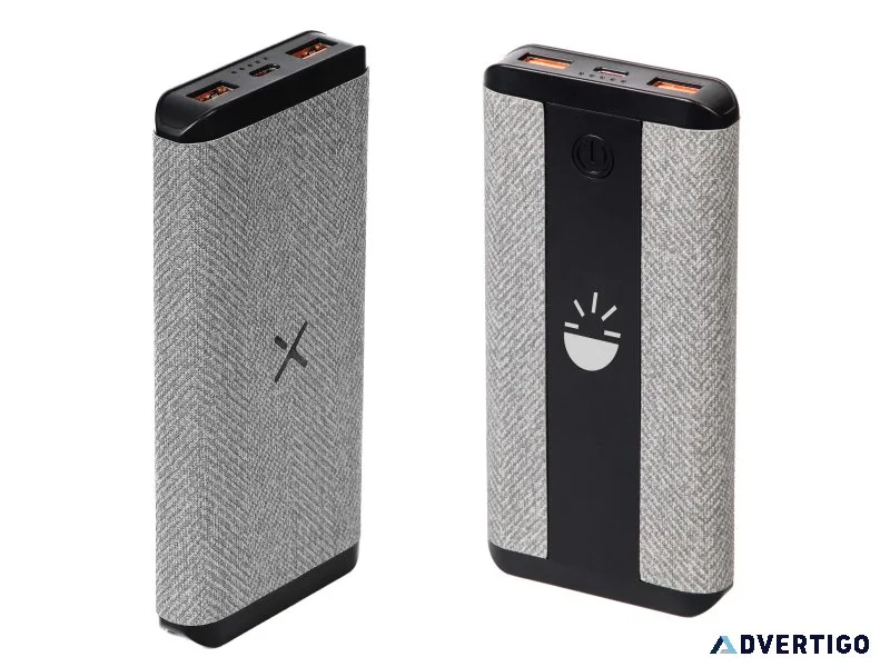 Blaze 10000 mah jute finished powerbank (p220) ek10283