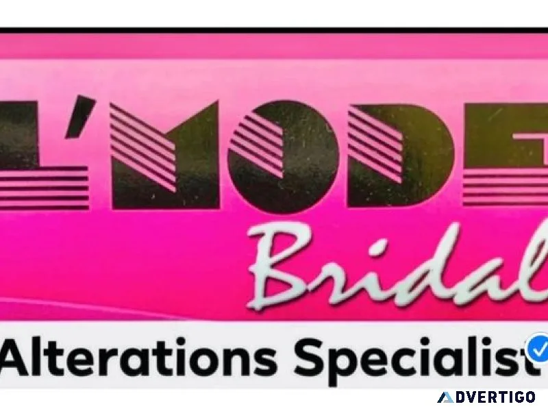 L’mode bridal alterations specialist