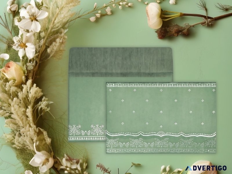 All in one wedding invitations | convenient and elegant designs