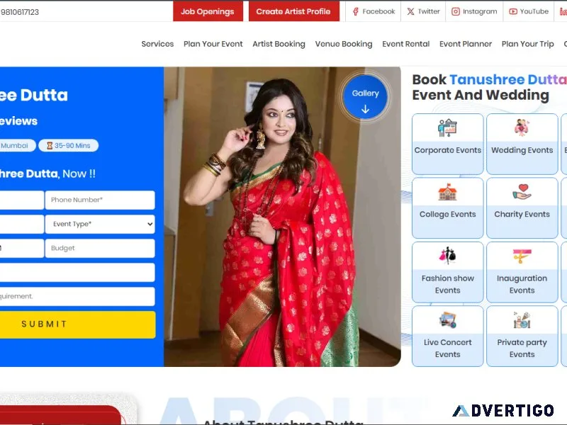 Book bollywood celebrities