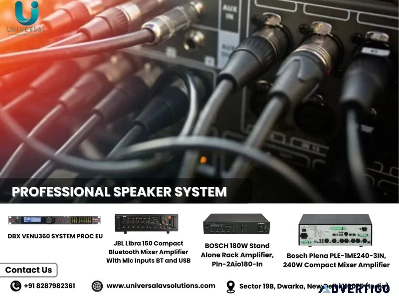 Best ceiling speakers in india | universal av solutions