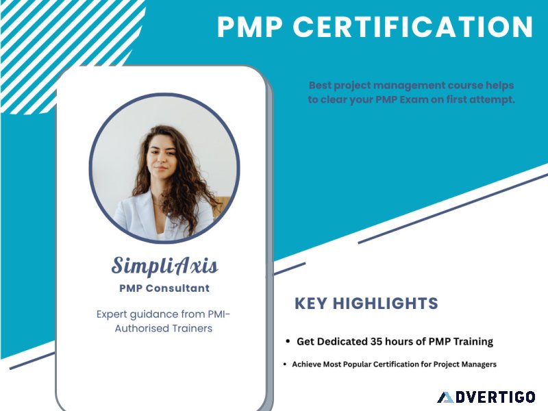 Pmp certification | 100% money back guarantee - simpliaxis