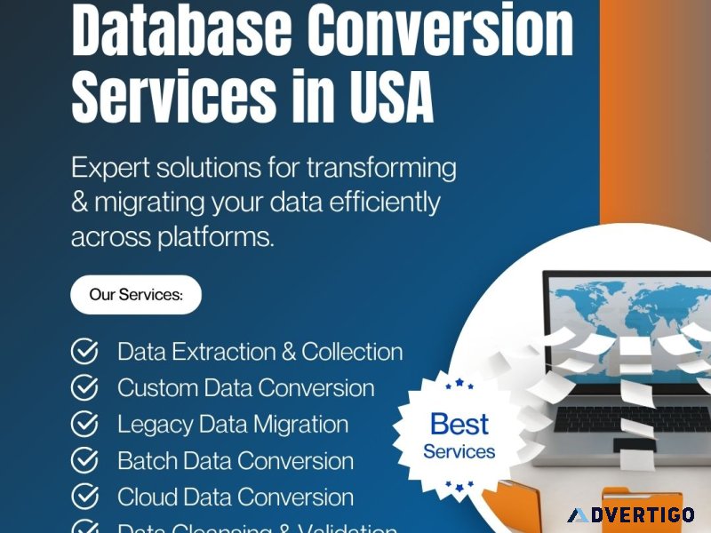 Database conversion services in usa: boost accuracy & efficient