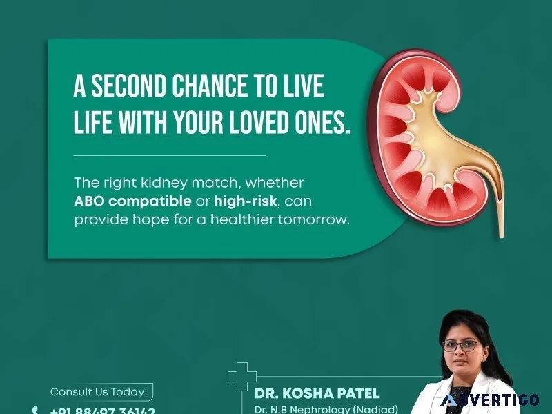 Best kidney specialist in ahmedabad – dr kosha patel
