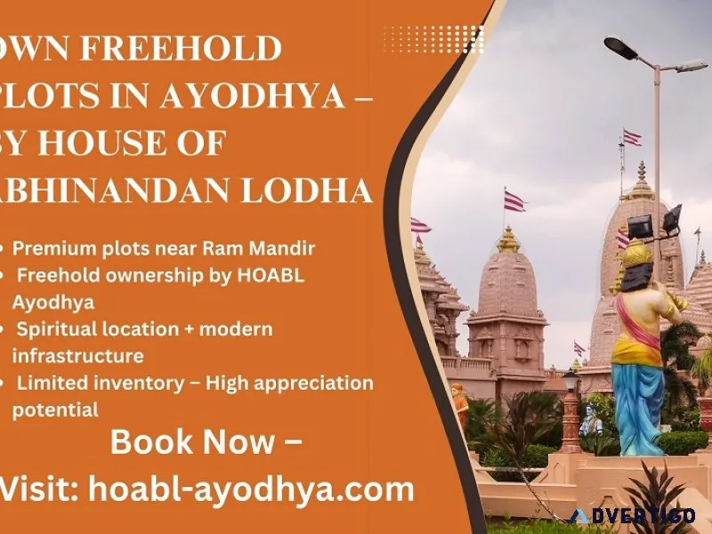 Freehold plots in ayodhya by house of abhinandan lodha