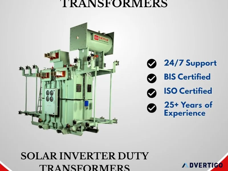 Solar inverter duty transformer