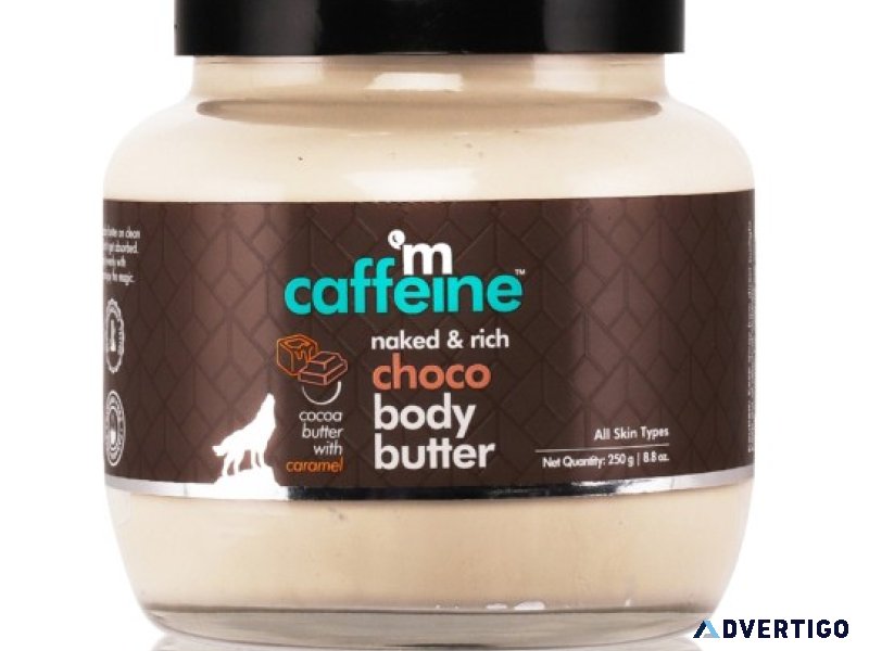 Mcaffeine naked & rich deep moisturizing choco body butter 250g