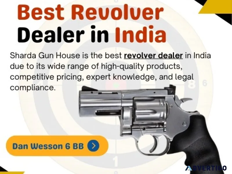 Find your ideal revolver with india’s trusted dealers