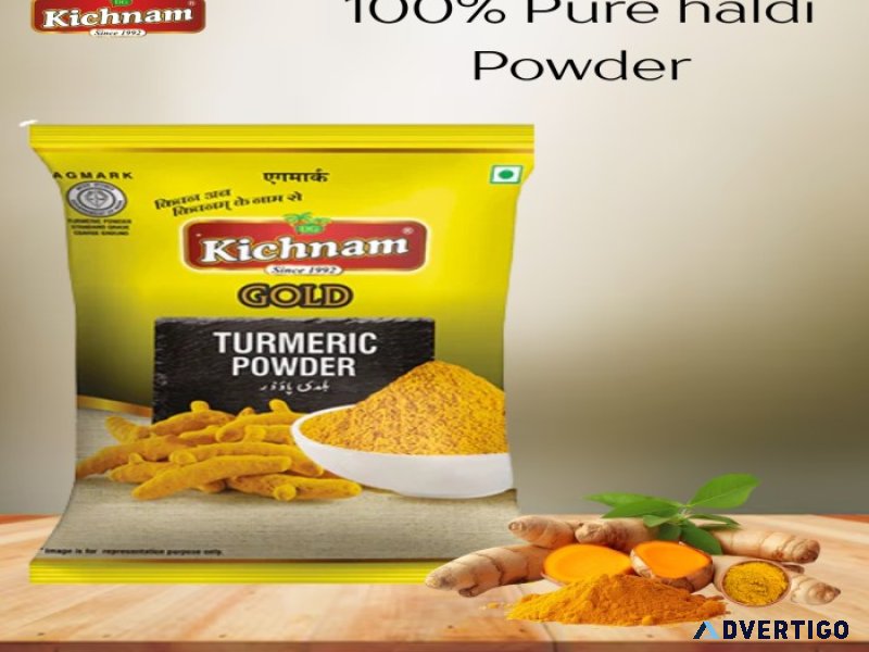 Buy pure turmeric powder online for health and flavour – kichnam