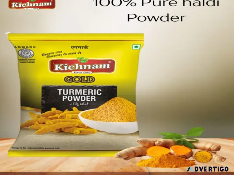 Buy pure turmeric powder online for health and flavour – kichnam