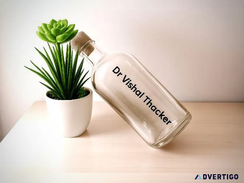 Personalized glass bottle