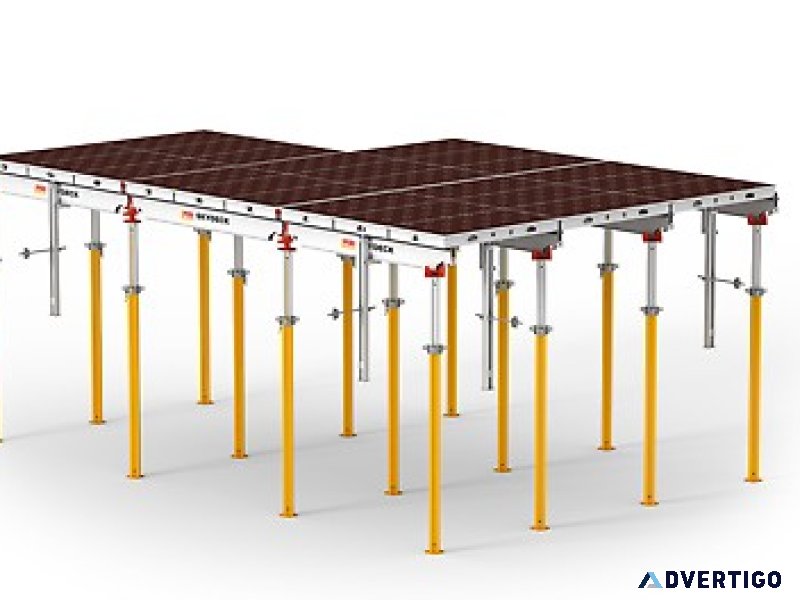 Advanced slab formwork system with integrated slab edge protecti