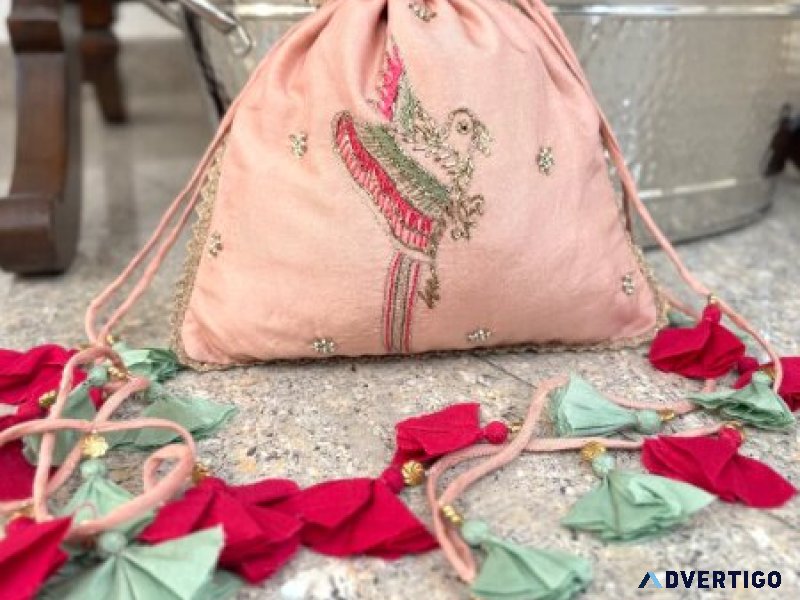 Designer potli bags – elegant & handcrafted