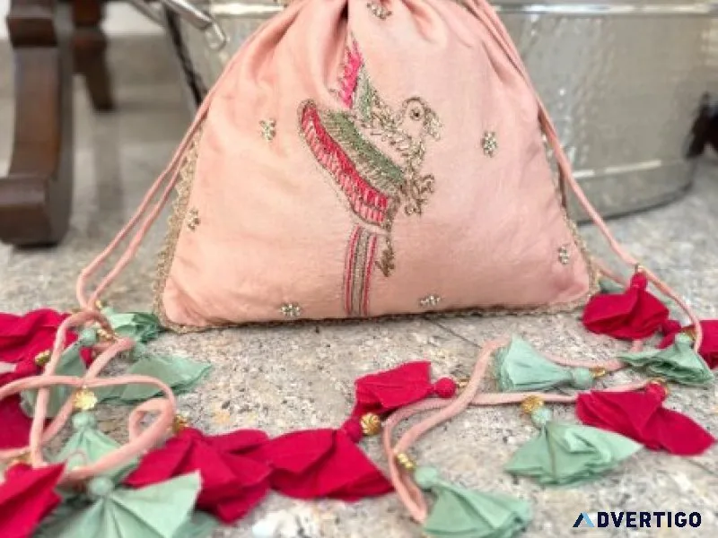 Designer potli bags – elegant & handcrafted