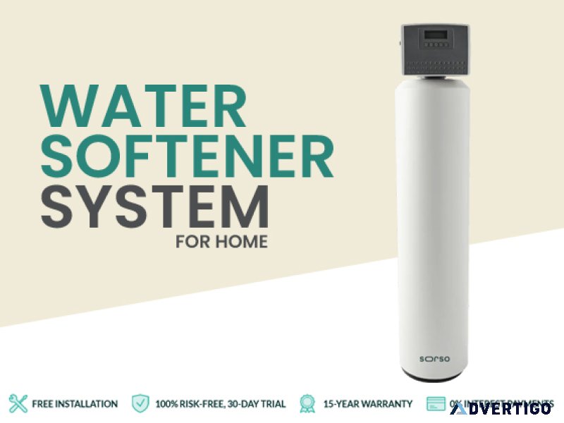 Cleaner water everyday with a water softener system for home