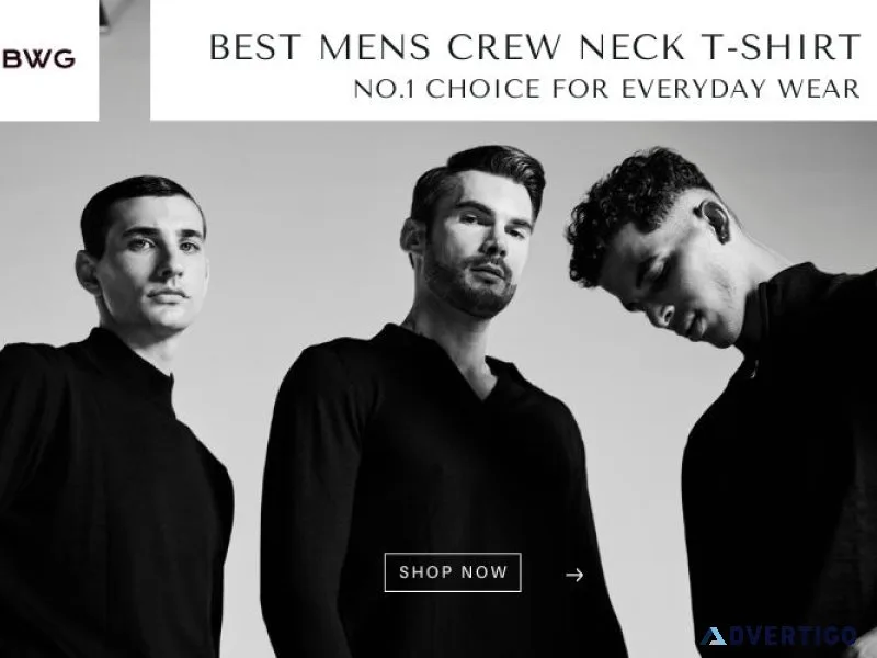 Best mens crew neck tshirt | no1 choice for everyday wear