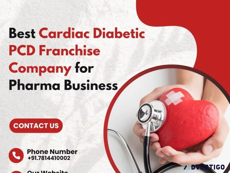 Reliable cardiac and diabetic pcd pharma franchise company 